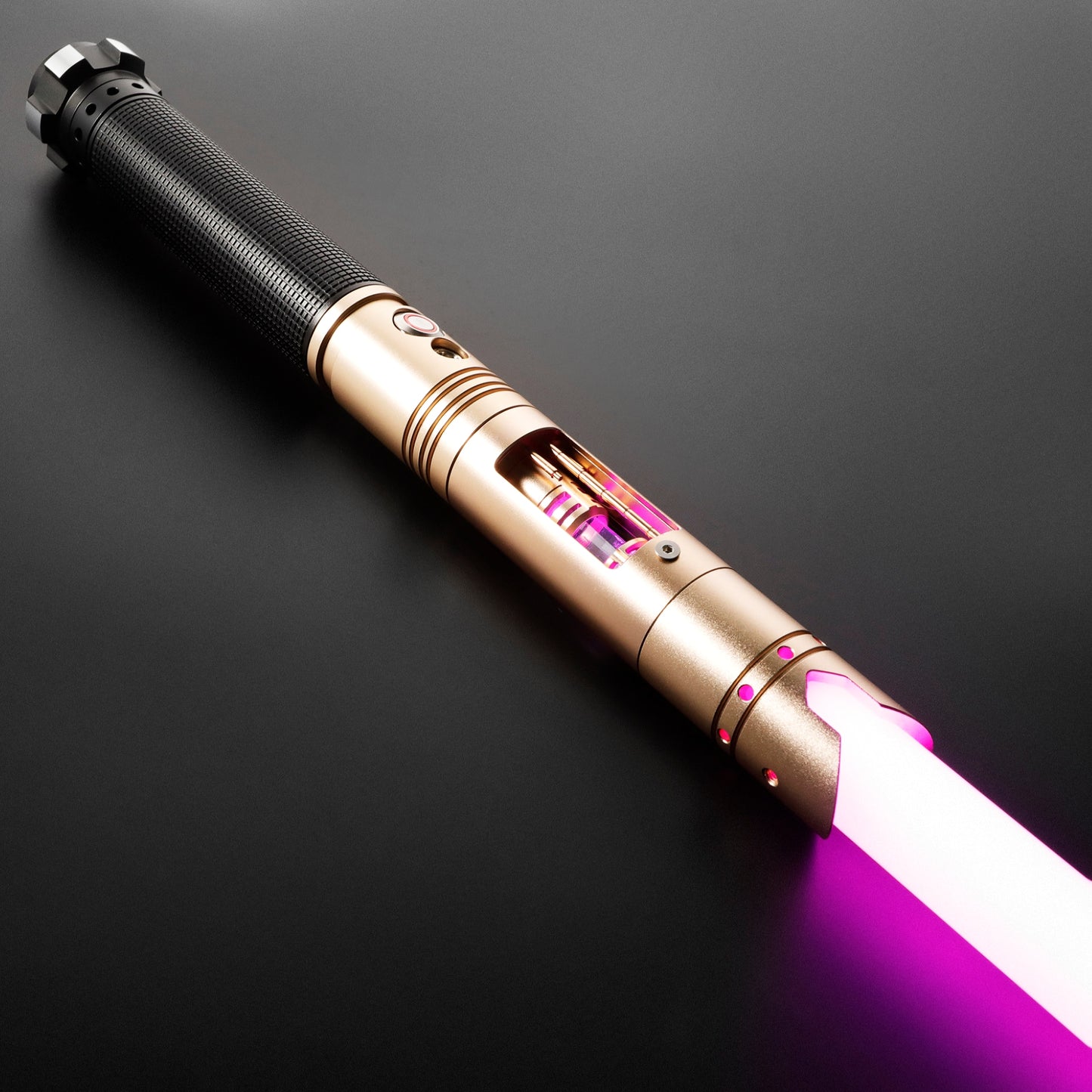 Star Wars No. C017 Gold Xenopixel Combat Lightsaber RGB Replica (No 32 Xeno)