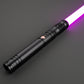 Star Wars No. 116 Baselit Black Combat Lightsaber RGB Replica (No 1 Base)