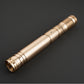 Star Wars No. 116 Baselit Gold Combat Lightsaber RGB Replica (No 1 Base)