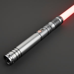 Star Wars Combat Lightsaber Baselit Custom No.116 FX RGB Grey 73cm Blade Replica