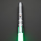 Star Wars Combat Lightsaber Baselit Custom No.102 FX RGB Grey Replica (No 11 Base)