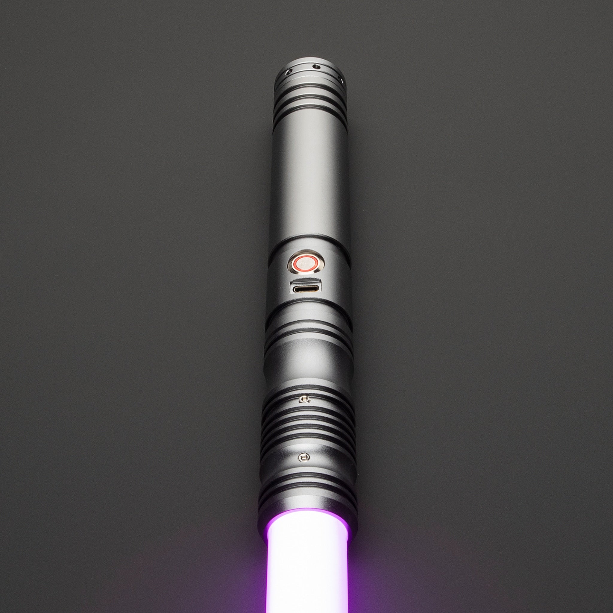 Star Wars Combat Lightsaber Xenopixel Custom No.116 FX RGB Grey 73cm Blade Replica