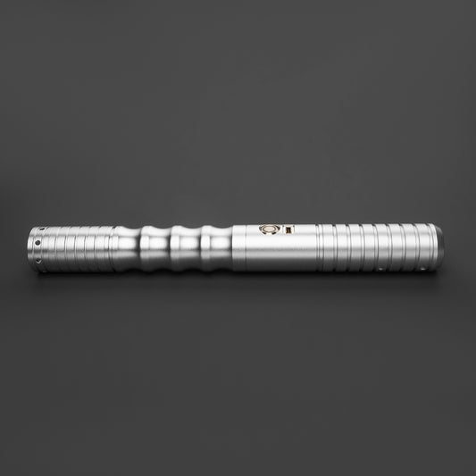 Star Wars No 003 Baselit Grey Combat Lightsaber RGB Replica