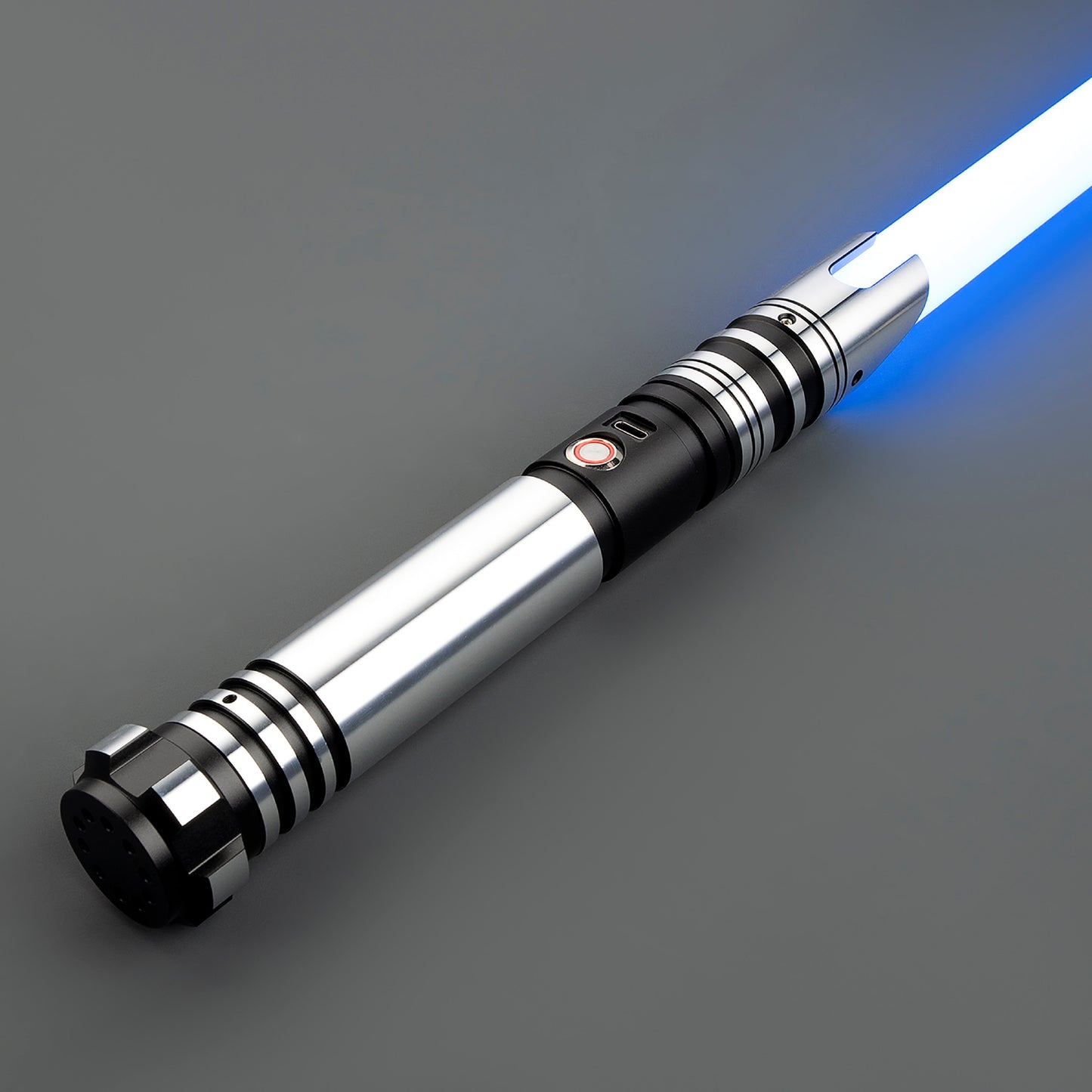 Star Wars Combat Lightsaber Baselit Custom No.115 FX RGB Black Replica (No 7 Base)