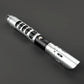 Star Wars No.109 Baselit Silver Combat Lightsaber RGB Replica (No 16 Base)