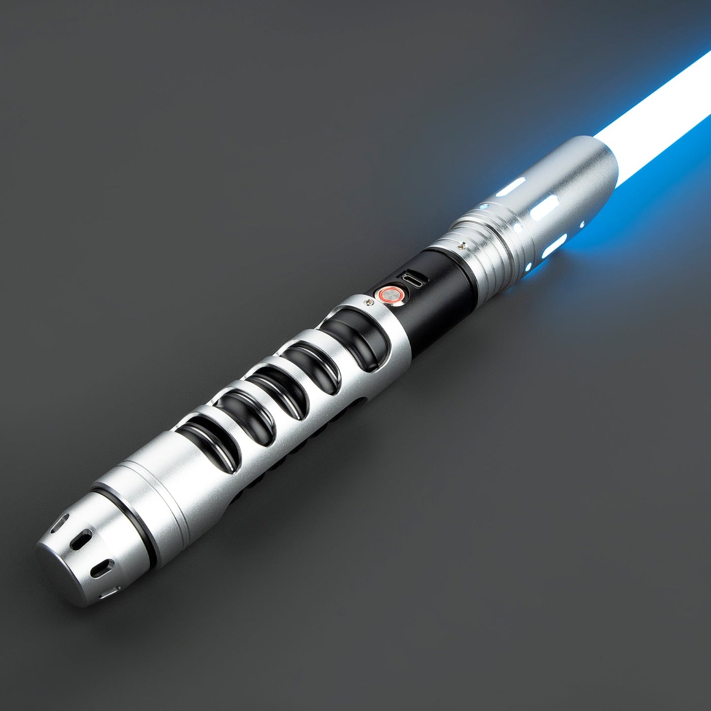 Star Wars No.109 Xenopixel Silver Combat Lightsaber RGB Replica (No 16 Xeno)