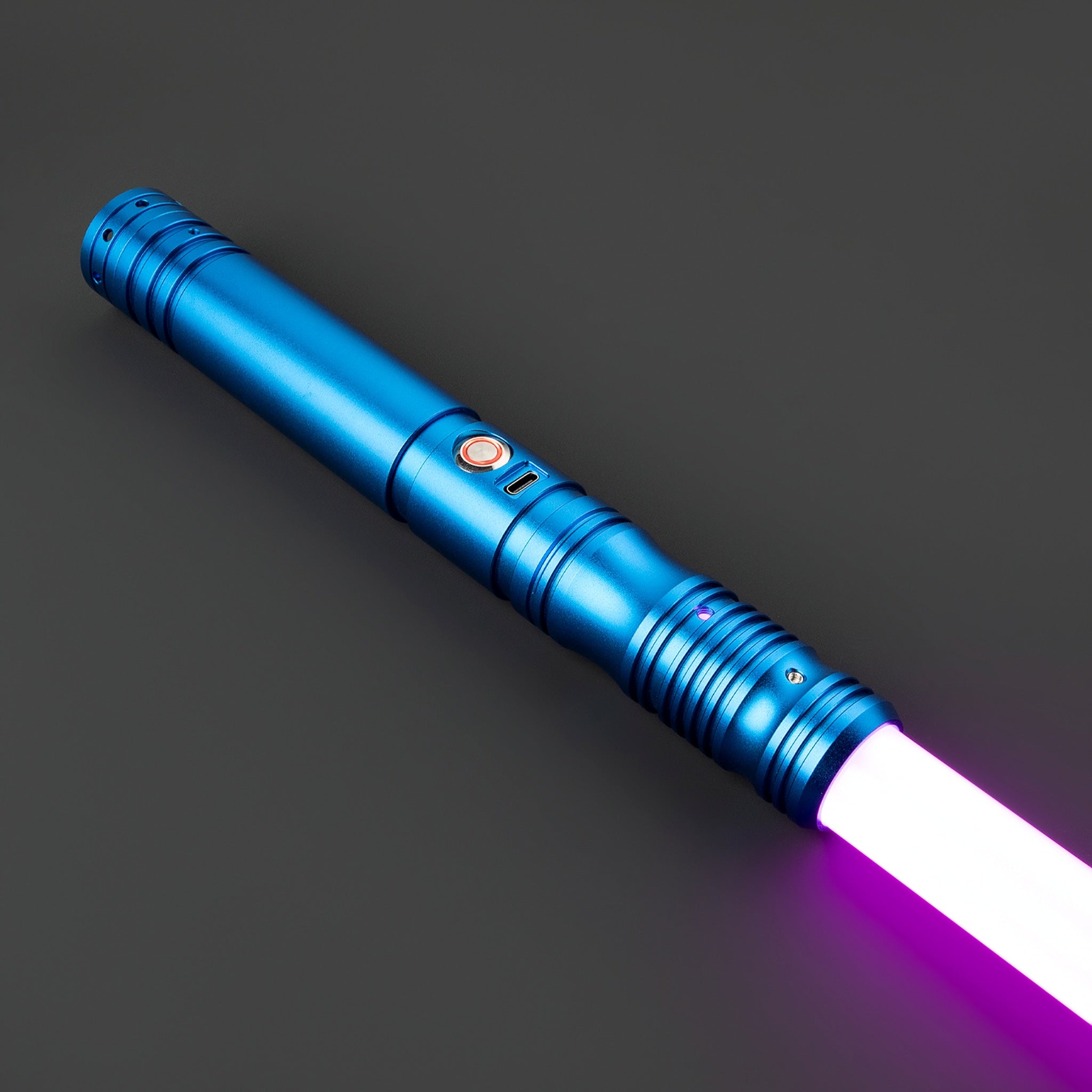 Star Wars No.116 Baselit Blue Combat Lightsaber RGB Replica