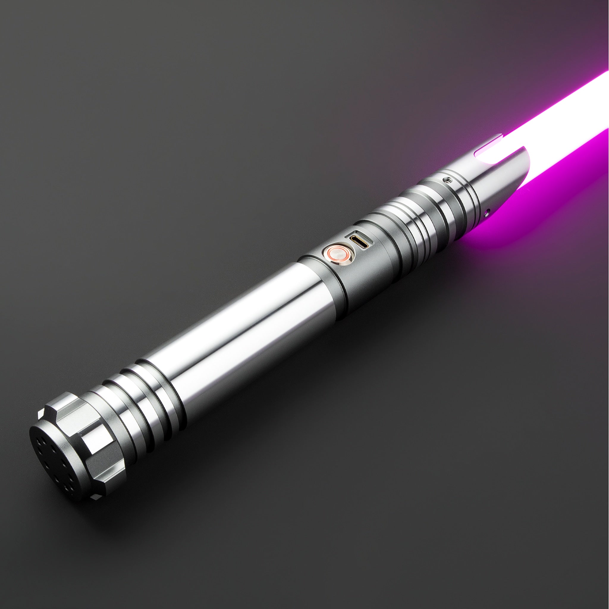 Star Wars No.115 Xenopixel Grey Combat Lightsaber RGB Replica