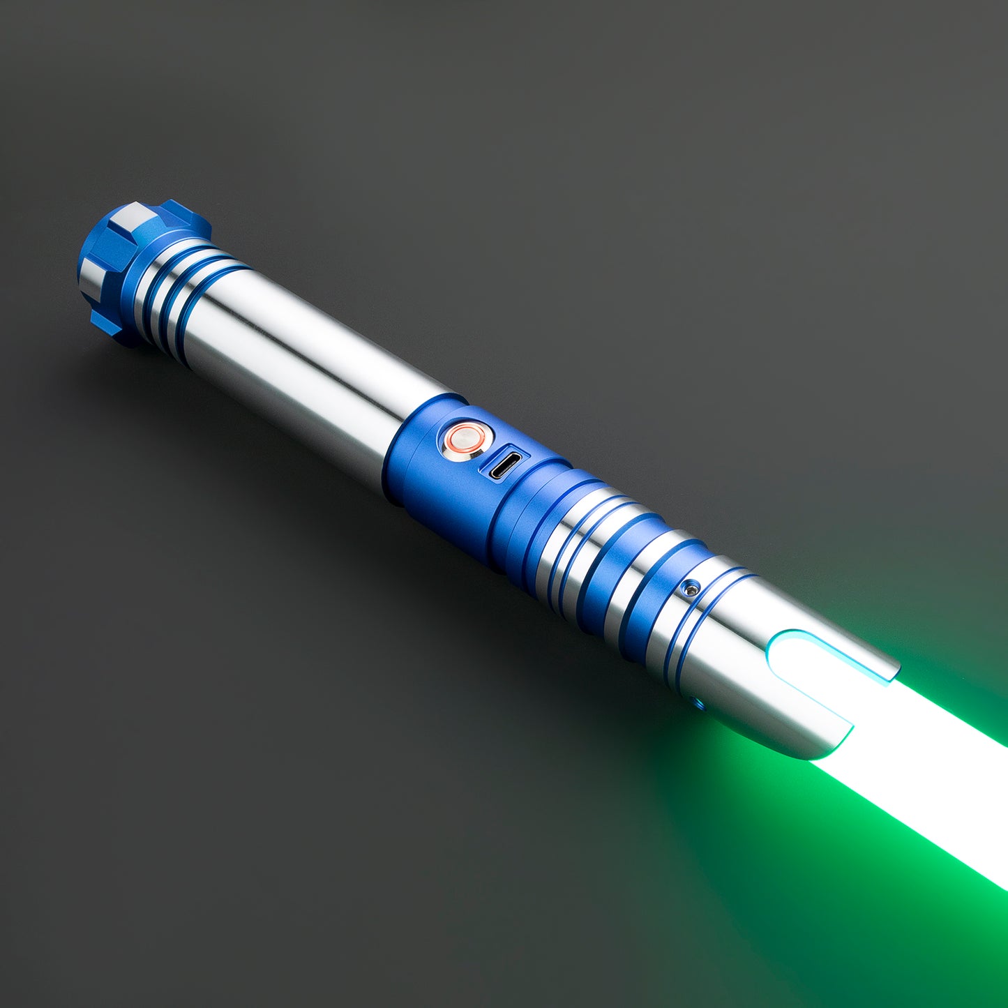 Star Wars Combat Lightsaber Baselit Custom No.115 FX RGB Blue Replica (No 7 Base)