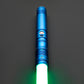 Star Wars No. 116 Baselit Blue Combat Lightsaber RGB Replica (No 1 Base)