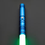 Star Wars No.116 Baselit Blue Combat Lightsaber RGB Replica