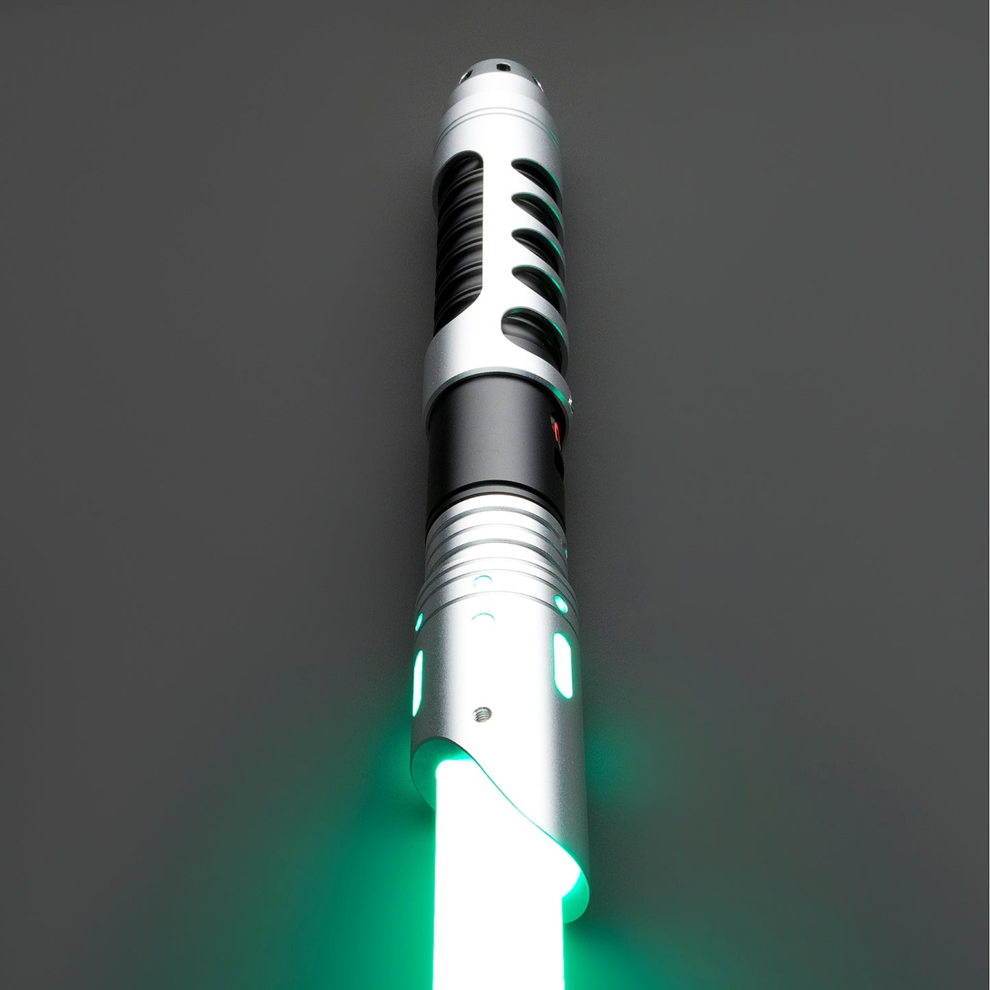 Star Wars No.109 Baselit Silver Combat Lightsaber RGB Replica