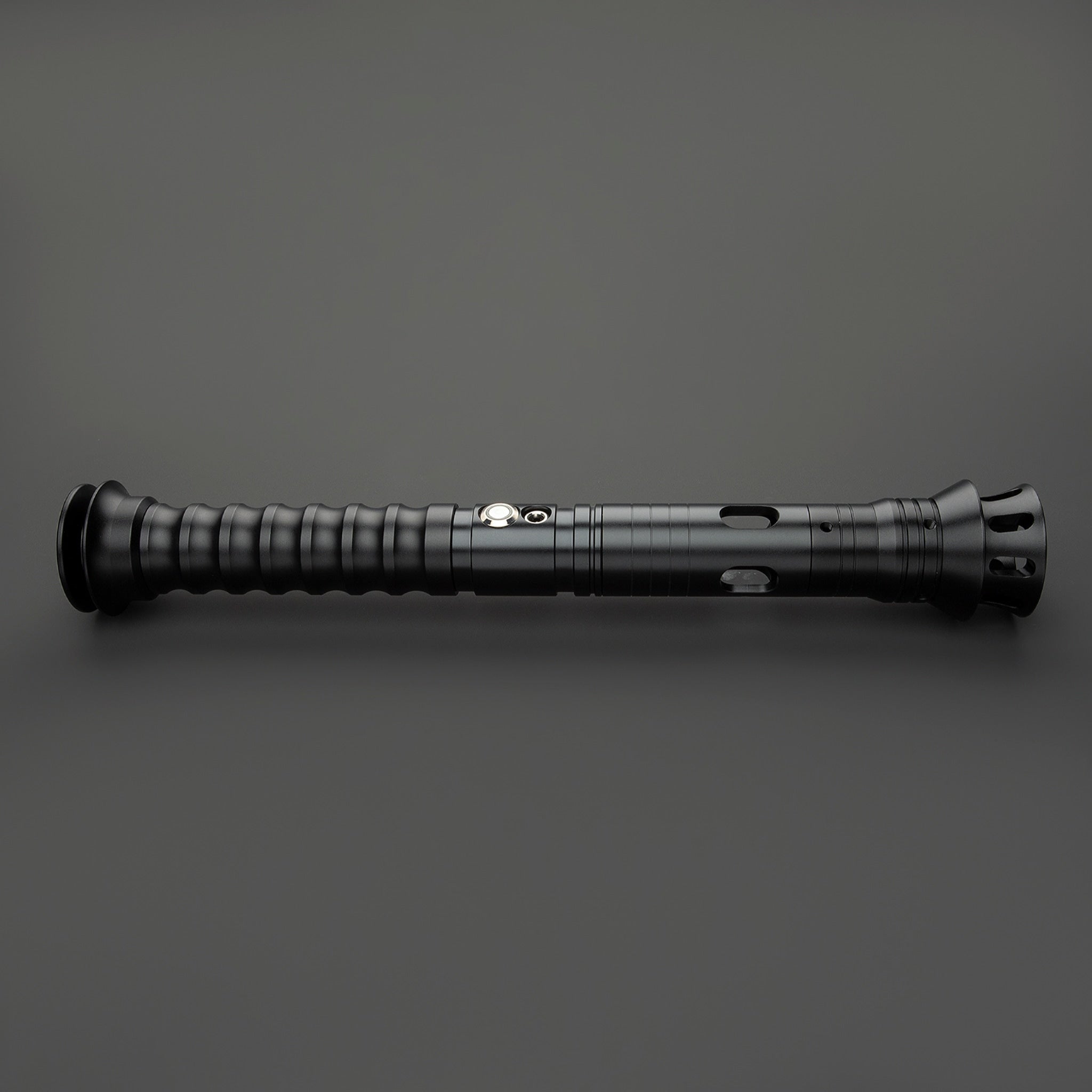 Star Wars No.105 Baselit Black Combat Lightsaber RGB Replica