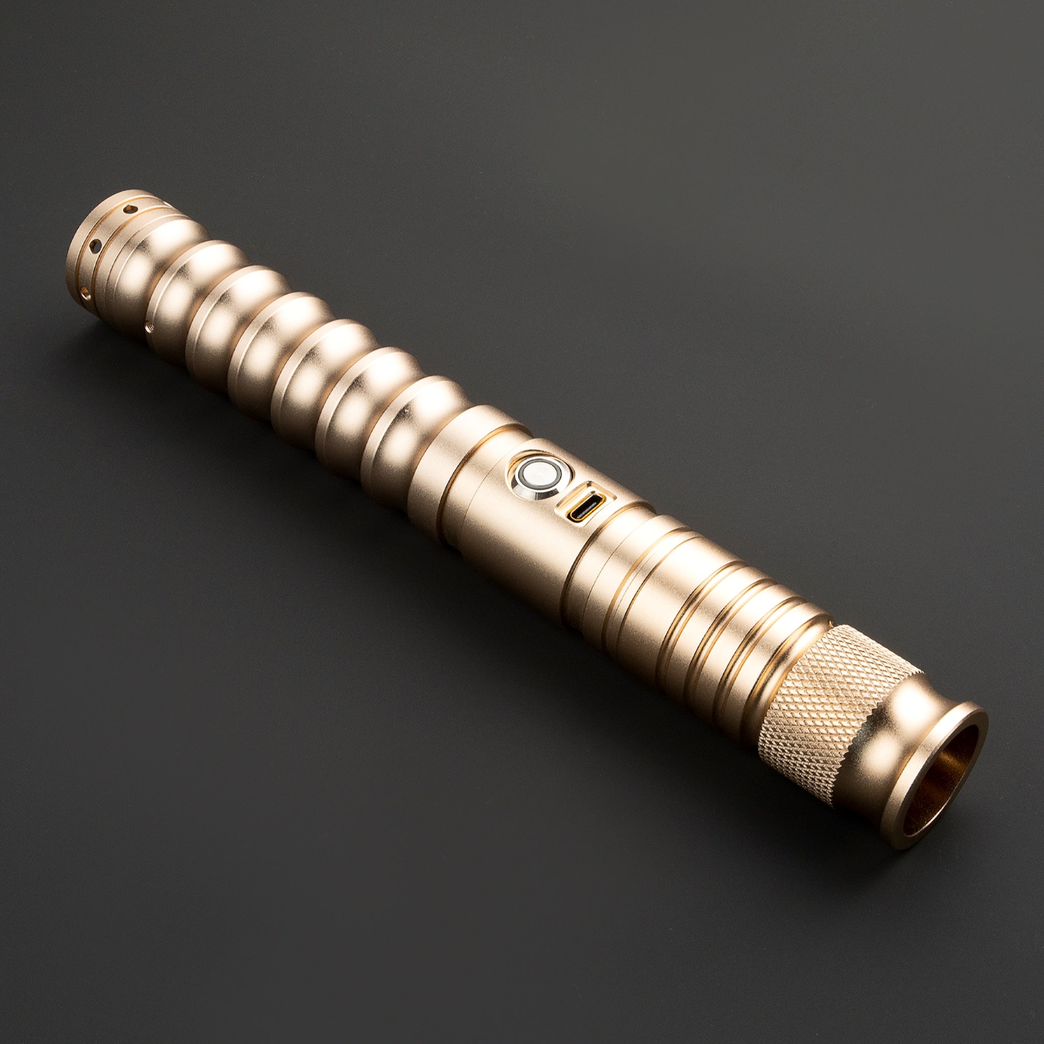 Star Wars No.108 Xenopixel Gold Combat Lightsaber RGB Replica