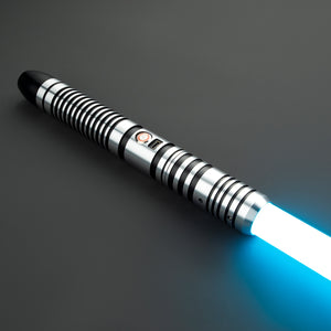 Star Wars No.114 Baselit Black Combat Lightsaber RGB Replica