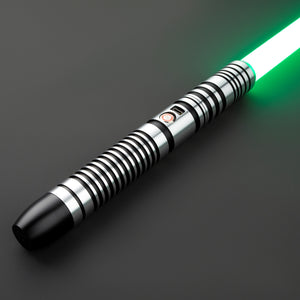 Star Wars No.114 Baselit Black Combat Lightsaber RGB Replica