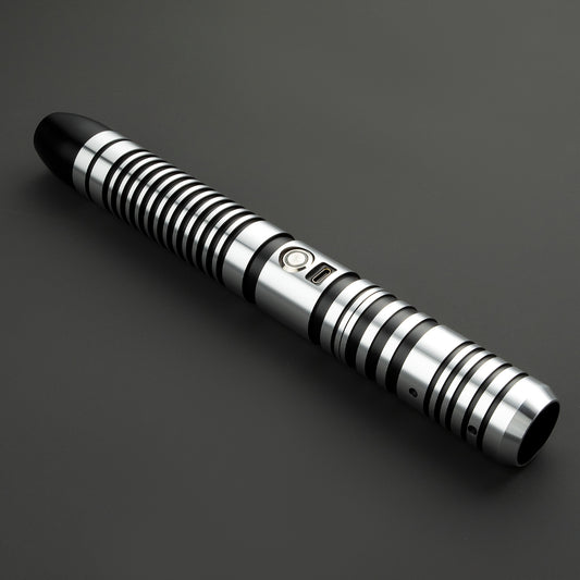 Star Wars No. 114 Baselit Black Combat Lightsaber RGB Replica