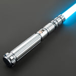 Star Wars Combat Lightsaber Baselit Custom No.118 Fx RGB Silver Replica