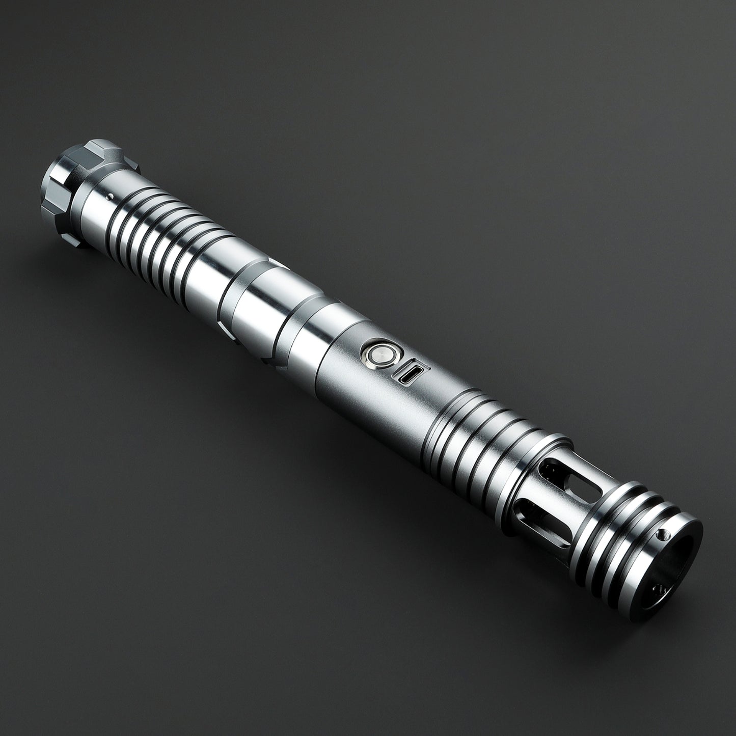 Star Wars No. C037 Grey Baselit Combat Lightsaber RGB Replica