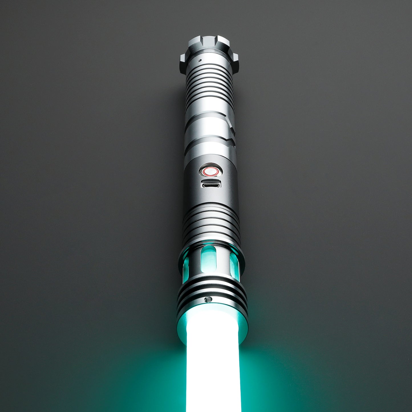 Star Wars No. C037 Grey Baselit Combat Lightsaber RGB Replica