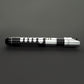 Star Wars No 113 Black and Grey Baselit Combat Lightsaber RGB Replica (No 31 Base)