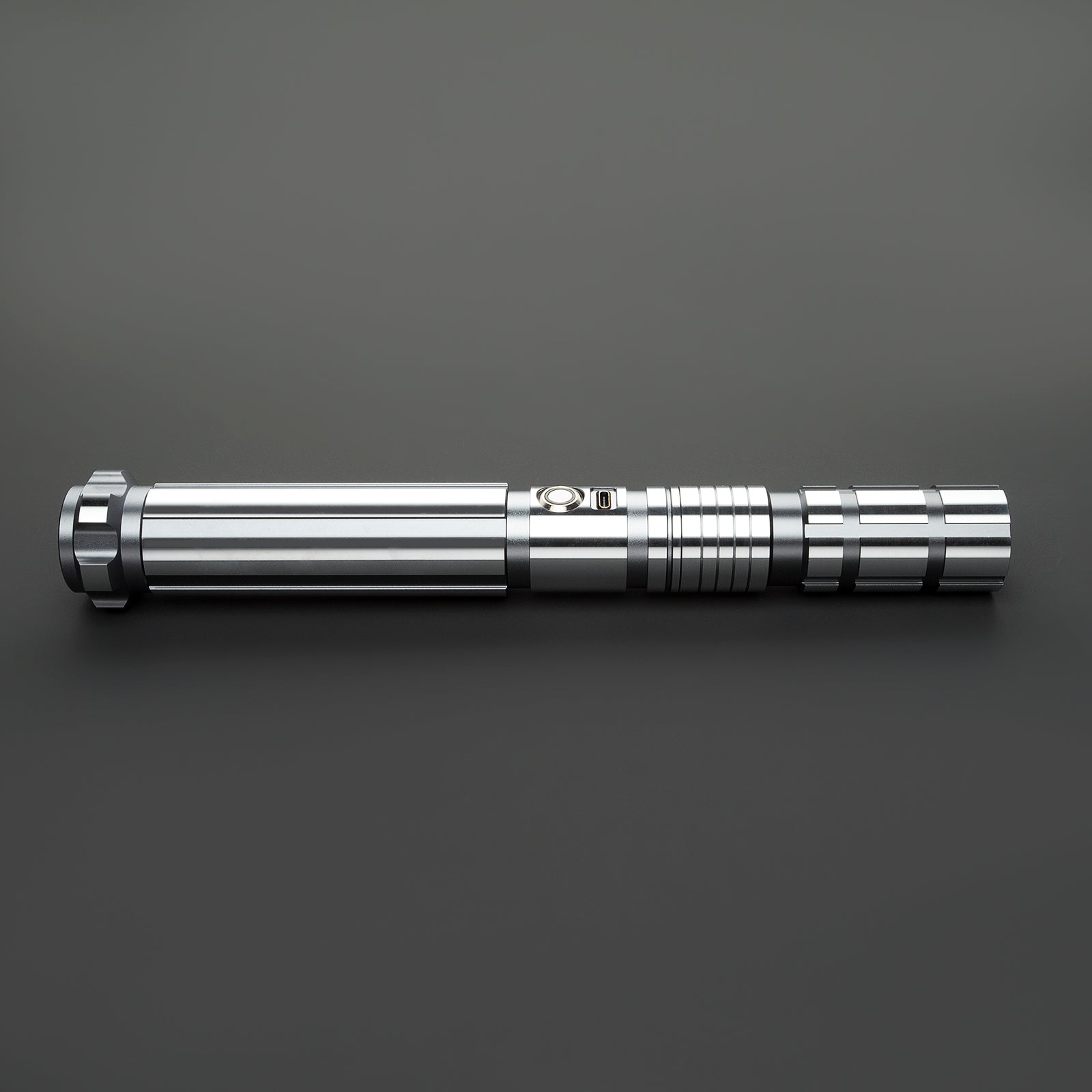 Star Wars Combat Lightsaber Baselit Custom No.118 Fx RGB Silver Replica