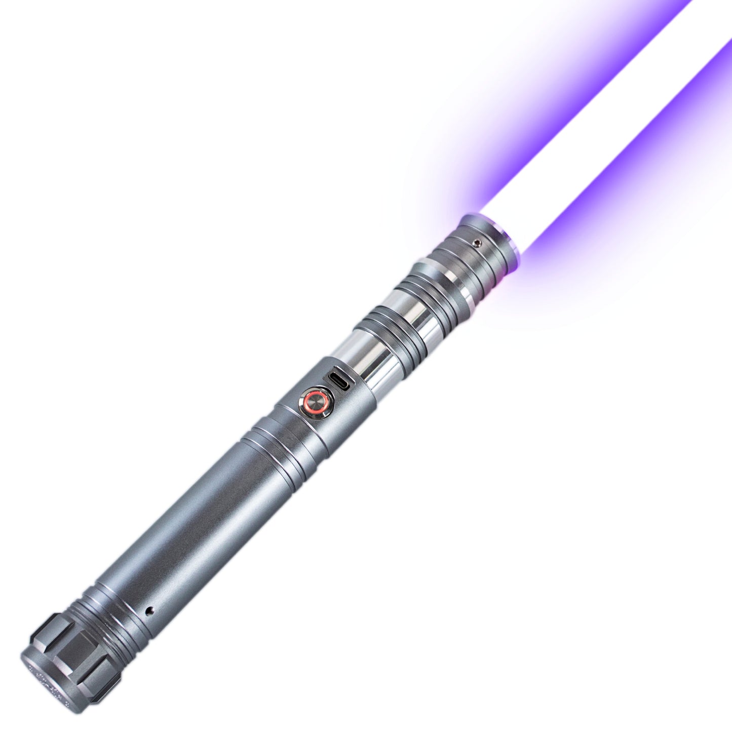 Star Wars No. C035 Grey Baselit Combat Lightsaber RGB Replica (No 15 Base)