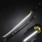 One Piece Yubashiri LED Light Up Sword USB C Rechargable 40 Inch Wood & Plastic Cosplay Prop Replica