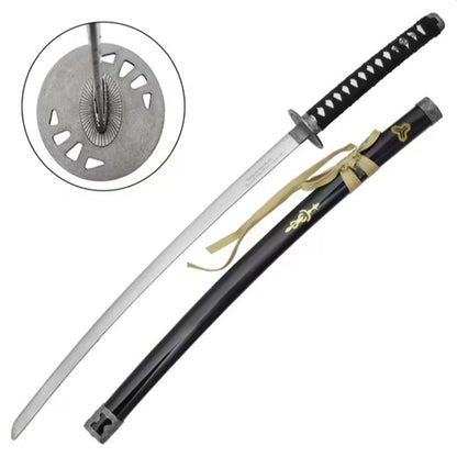 Kill Bill Bride Hattori Hanzo Straight Metal Katana Sword