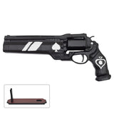 Ace of Spades White Resin Gun Replica with Stand DAMAGED1