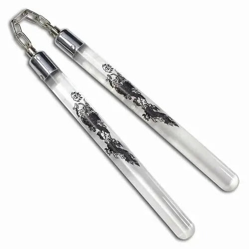 Acrylic Dragon Nunchucks Nunchaku - NEXTLEVELUK