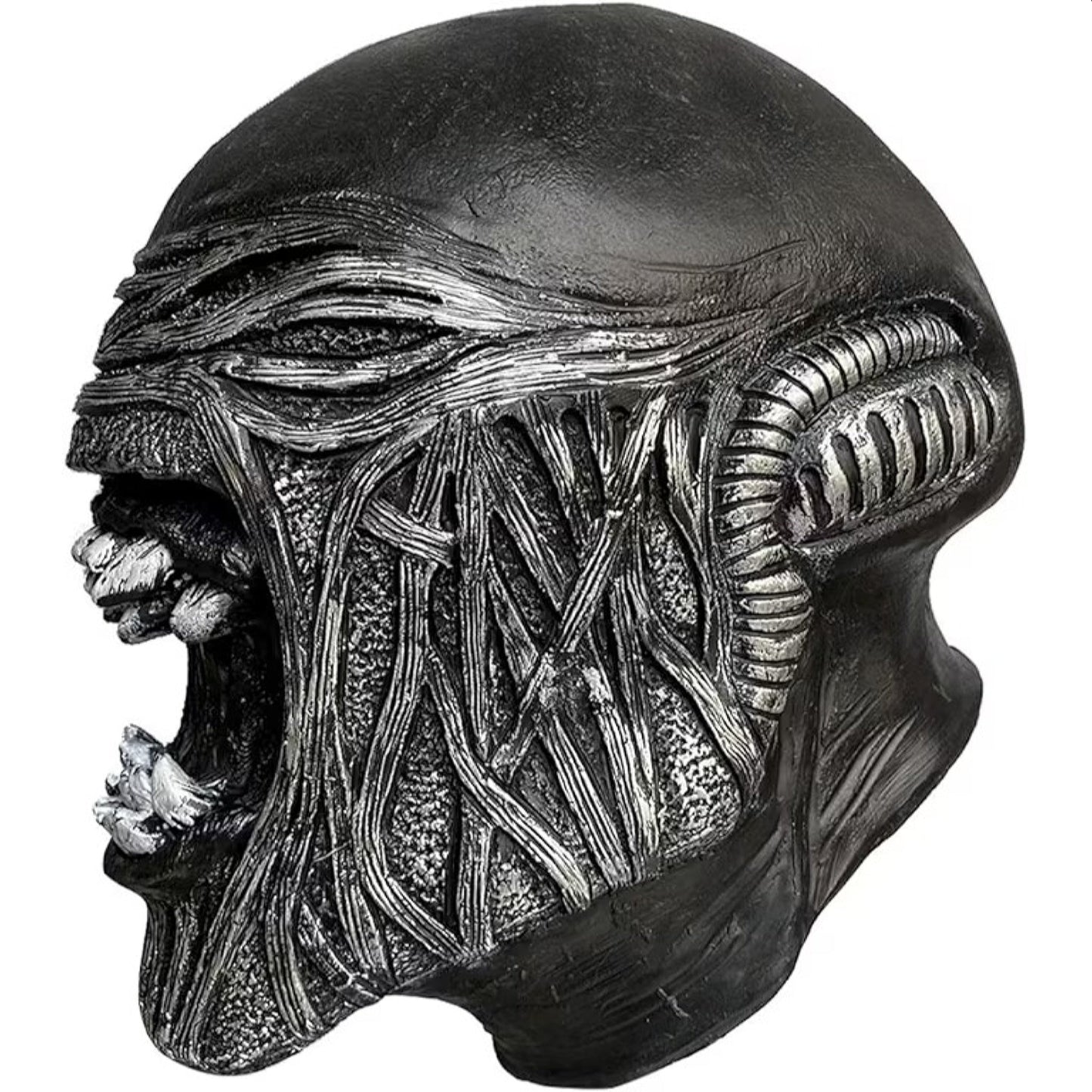 Alien Xenomorph Latex Mask Cosplay Halloween Replica - NEXTLEVELUK