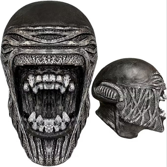 Alien Xenomorph Latex Mask Cosplay Halloween Replica - NEXTLEVELUK
