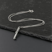 Lightsaber Hilt Stainless Steel Necklace