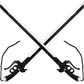 Attack on Titan Eren Yeager's Black Foam Swords 2 Pack Set - NEXTLEVELUK