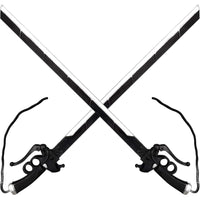 Attack on Titan Eren Yeager's Black Foam Swords 2 Pack Set - NEXTLEVELUK