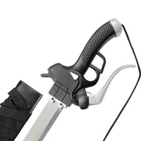 Attack on Titan Sword Levi Ackerman Metal Sword Silver Blade - NEXTLEVELUK