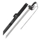 Attack on Titan Sword Levi Ackerman Metal Sword Silver Blade - NEXTLEVELUK