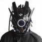 Cyberpunk LED Mask with Braids