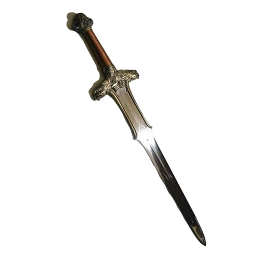 Conan The Barbarian Atlantean Metal Sword with Plaque Conan Sword