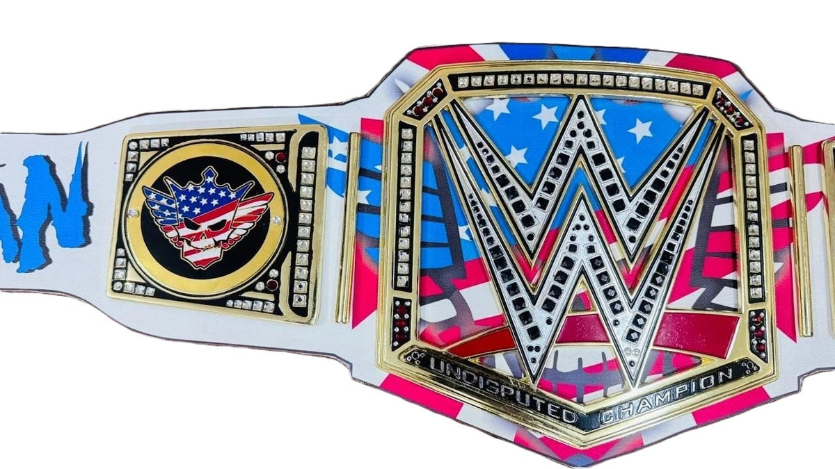 WWE American Nightmare Cody Rhodes Undisputed Championship Title Wrestling Belt 6MM Diecast Plate