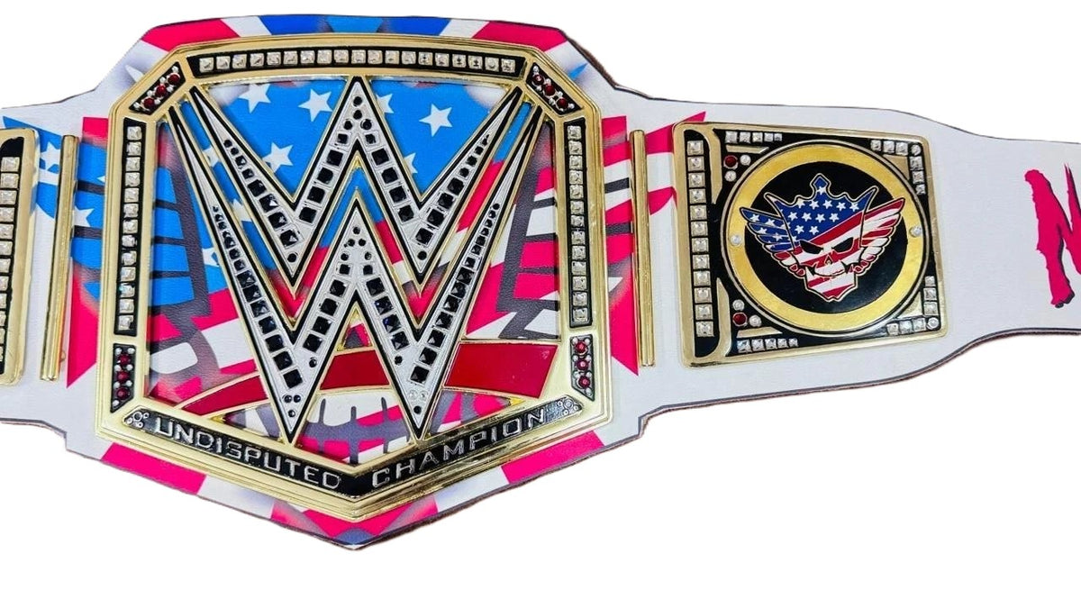 WWE American Nightmare Cody Rhodes Undisputed Championship Title Wrestling Belt 6MM Diecast Plate