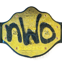 Hulk Hogan ''Hollywood'' nWo Signature Series Championship Belt 6MM Plate