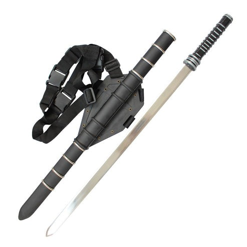 Blade Vampire Metal Sword with Back Sheath Holder
