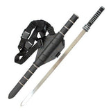 Blade Vampire Daywalker Metal Sword with Back Sheath Holder