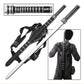 Blade Vampire Daywalker Metal Sword with Back Sheath Holder - NEXTLEVELUK