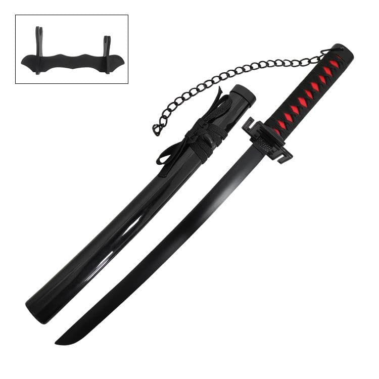 Bleach Ichigo Zangetsu Mini Metal Katana Sword