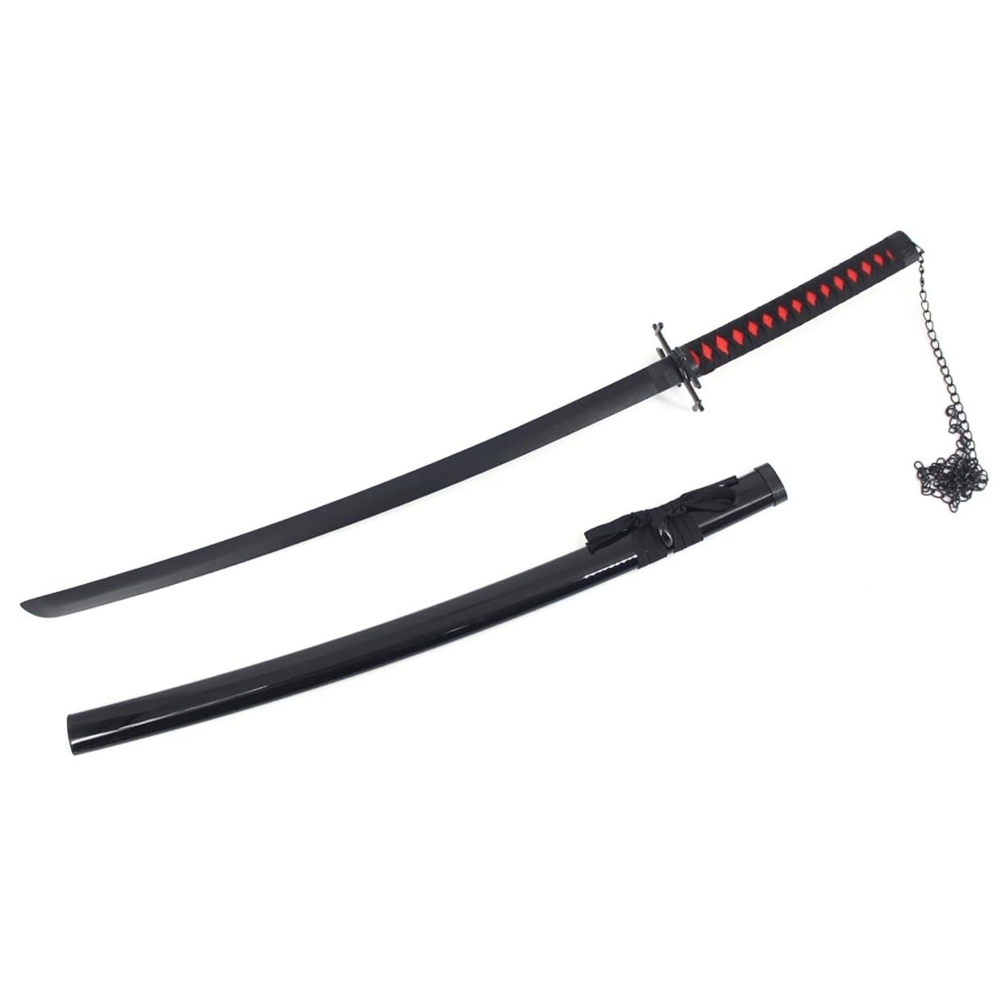 Bleach Sword Ichigo Hex Tensa Zangetsu Wooden Bamboo Blade Cosplay - NEXTLEVELUK