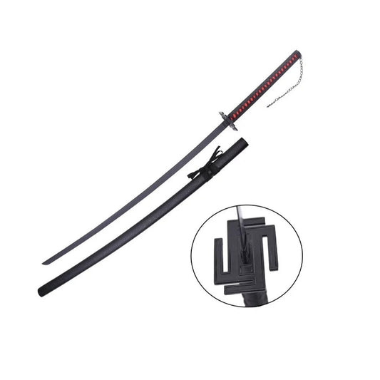 Bleach Sword Ichigo Tensa Zangetsu Wooden Sword Prop 140cm XL Replica - NEXTLEVELUK
