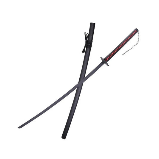 Bleach Sword Ichigo Tensa Zangetsu Wooden Sword Prop 140cm XL Replica - NEXTLEVELUK